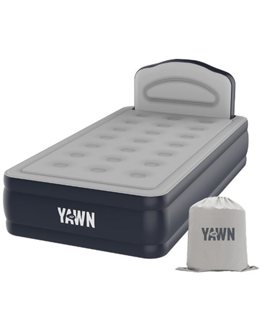 Yawn Self Inflating Air Bed With Fitted Sheet Single 01658