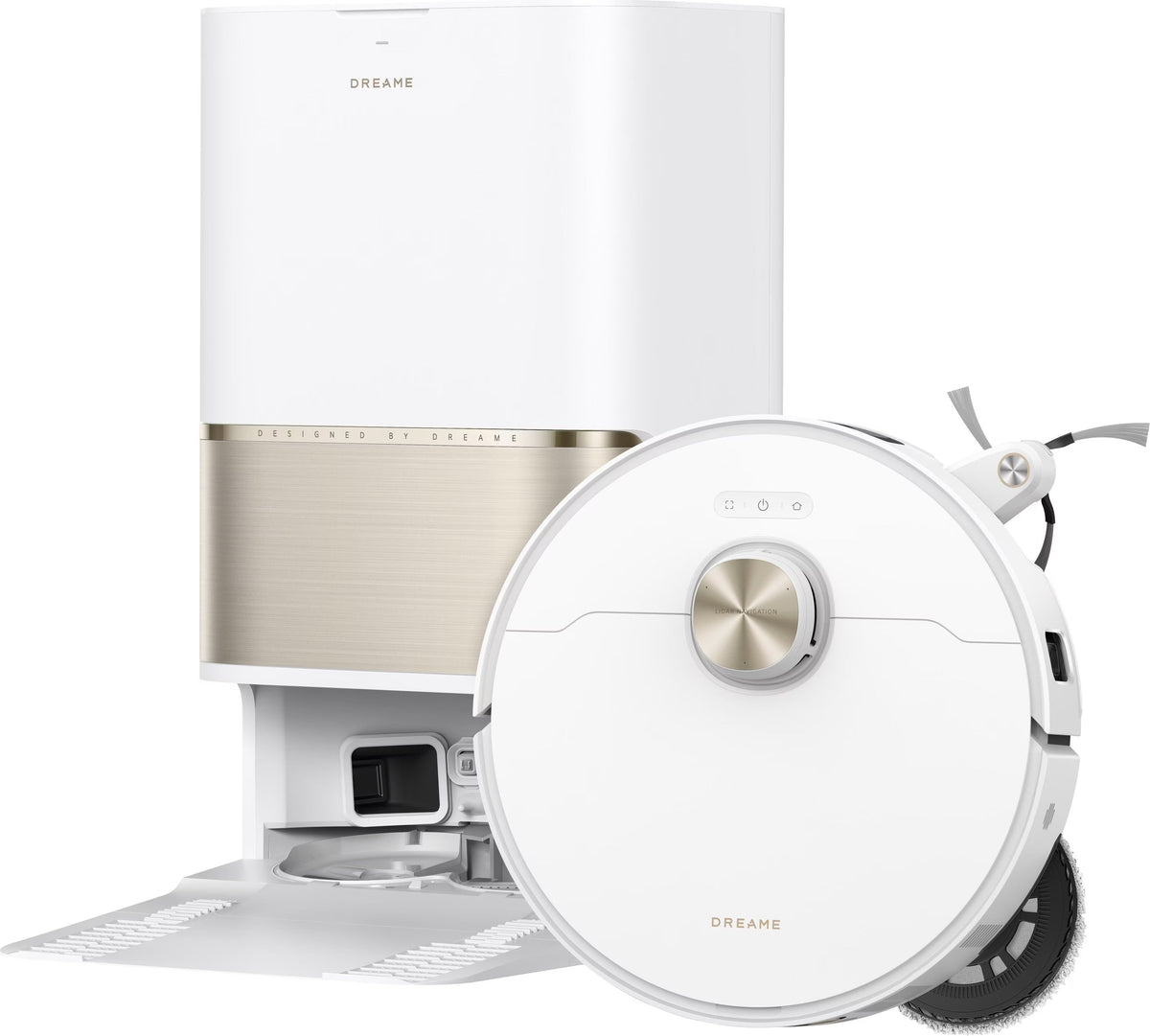 L50S Pro Ultra Robot Vacuum Cleaner with Mop - White | RLL88HE_WH