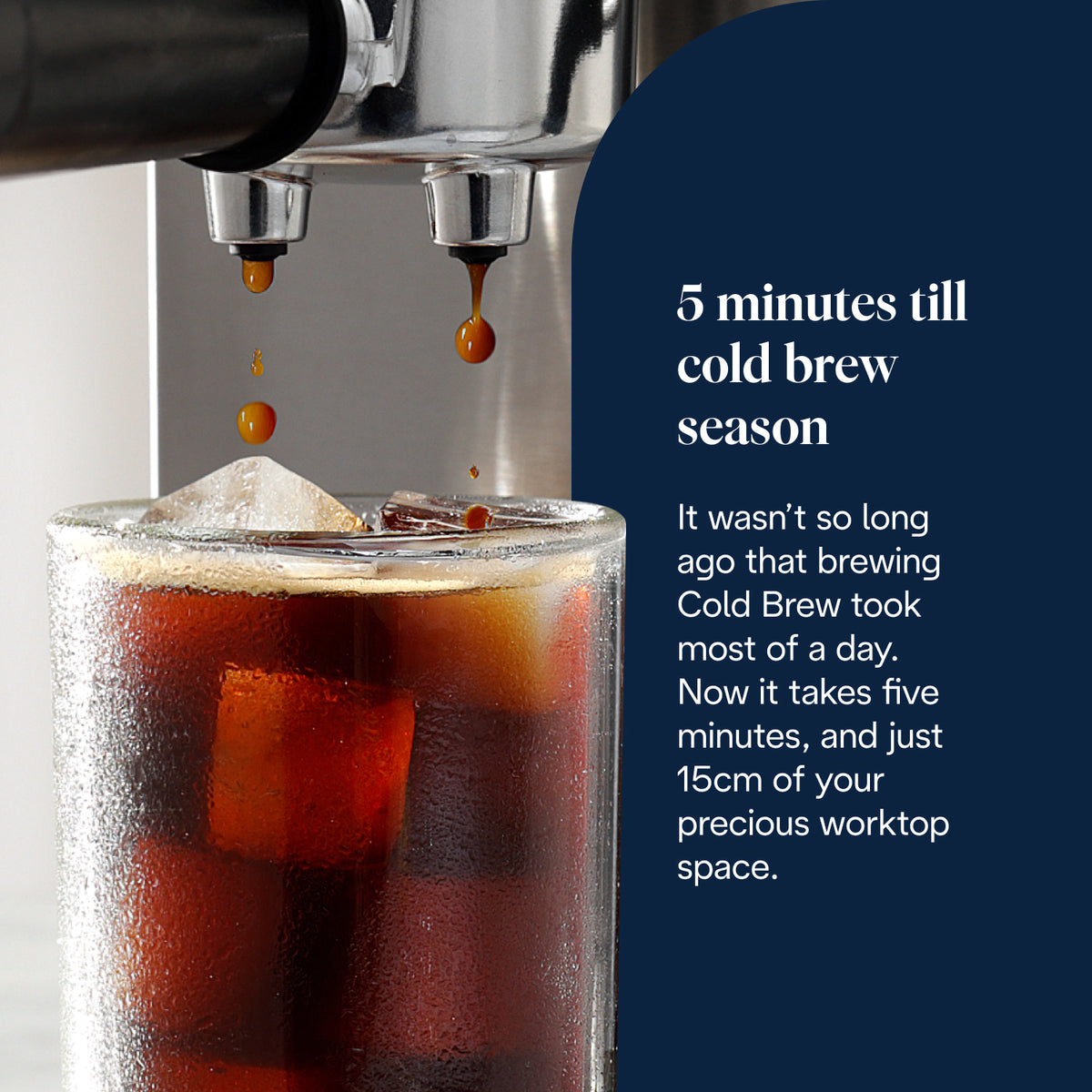 Dedica Duo Espresso Coffee Machine | Metal