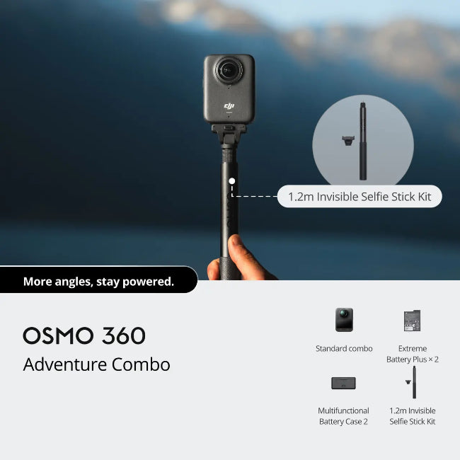Osmo 360 Adventure Combo Action Camera