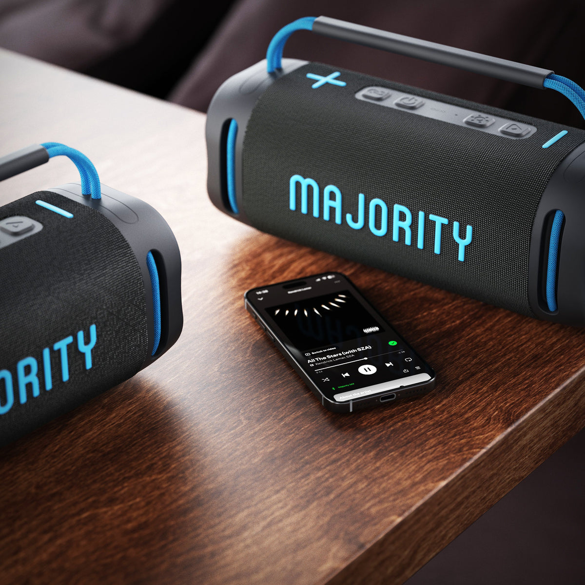 Move M4 Portable Bluetooth Speaker Black