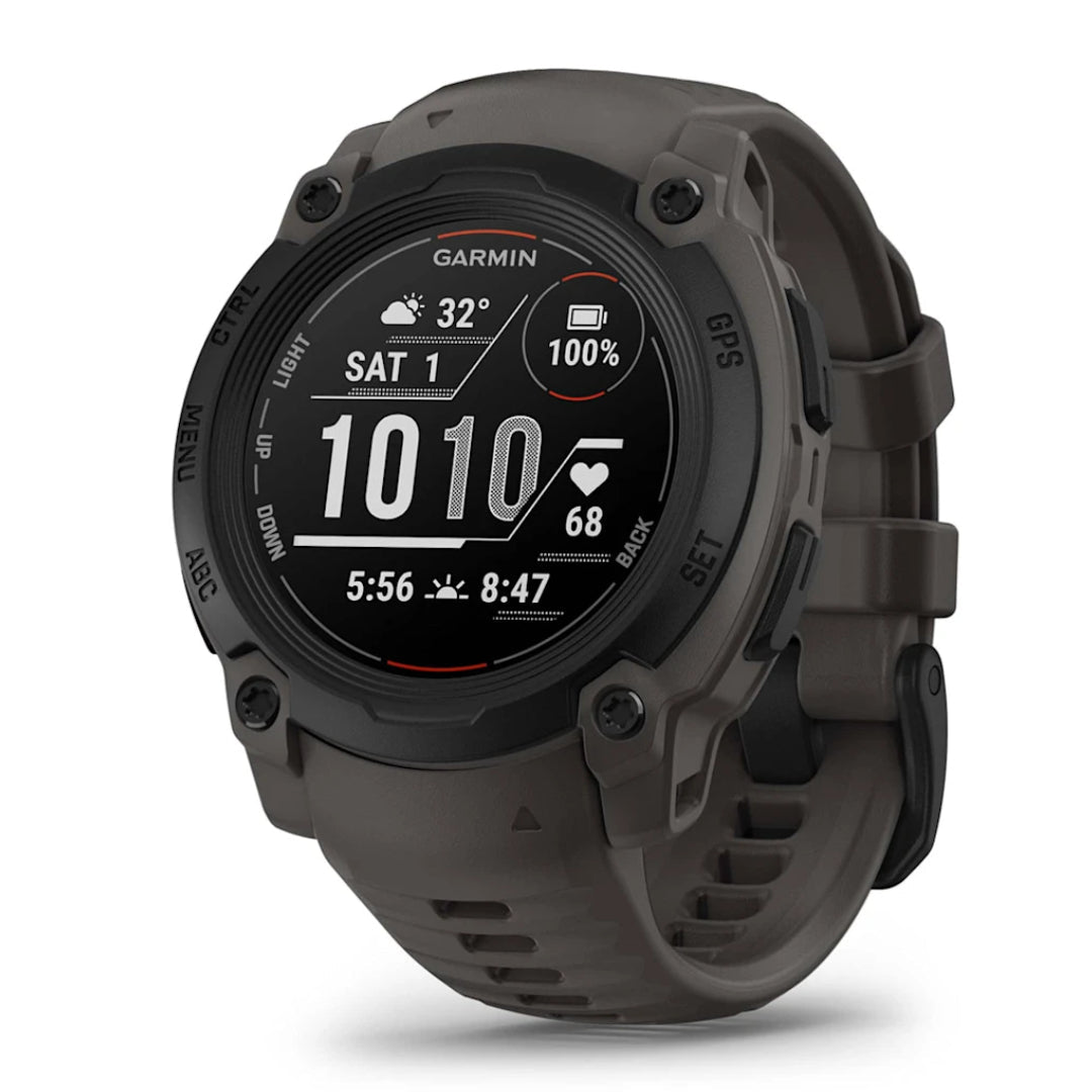 Instinct E 40mm Black with Charcoal Silicone Band - Redmond Electric