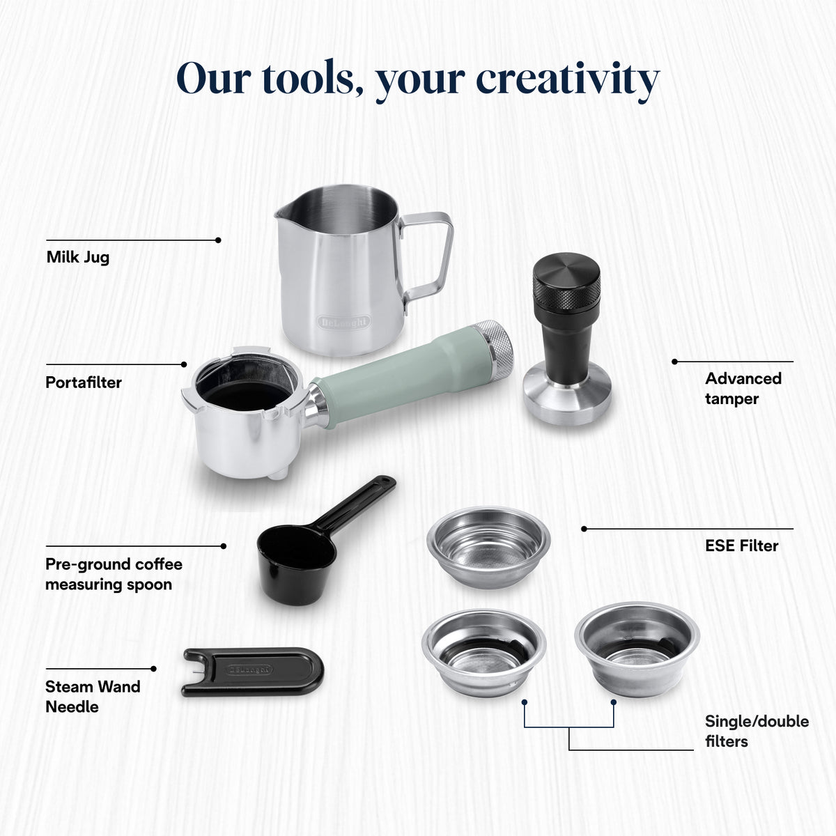 Dedica Duo Espresso Coffee Machine Green