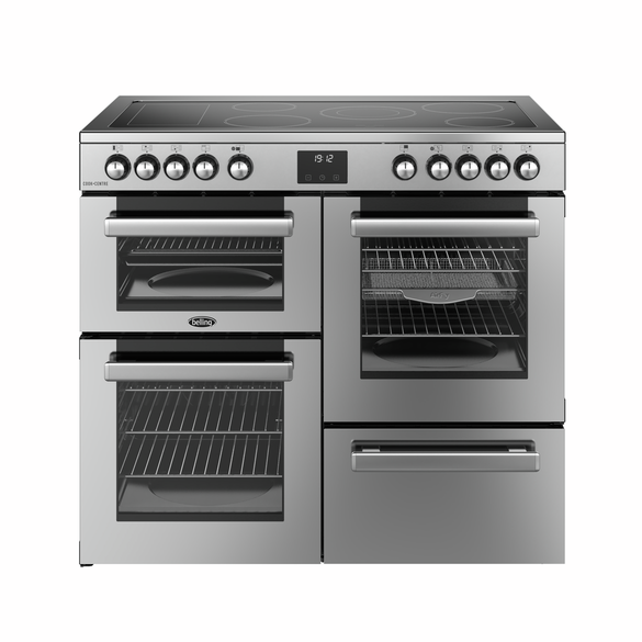 Cookcentre 100cm Electric Ceramic Range Cooker Stainless Steel | CC100ESTA