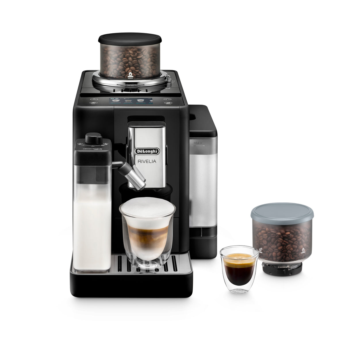 Rivelia 1.4L Automatic Coffee Machine | Onyx Black