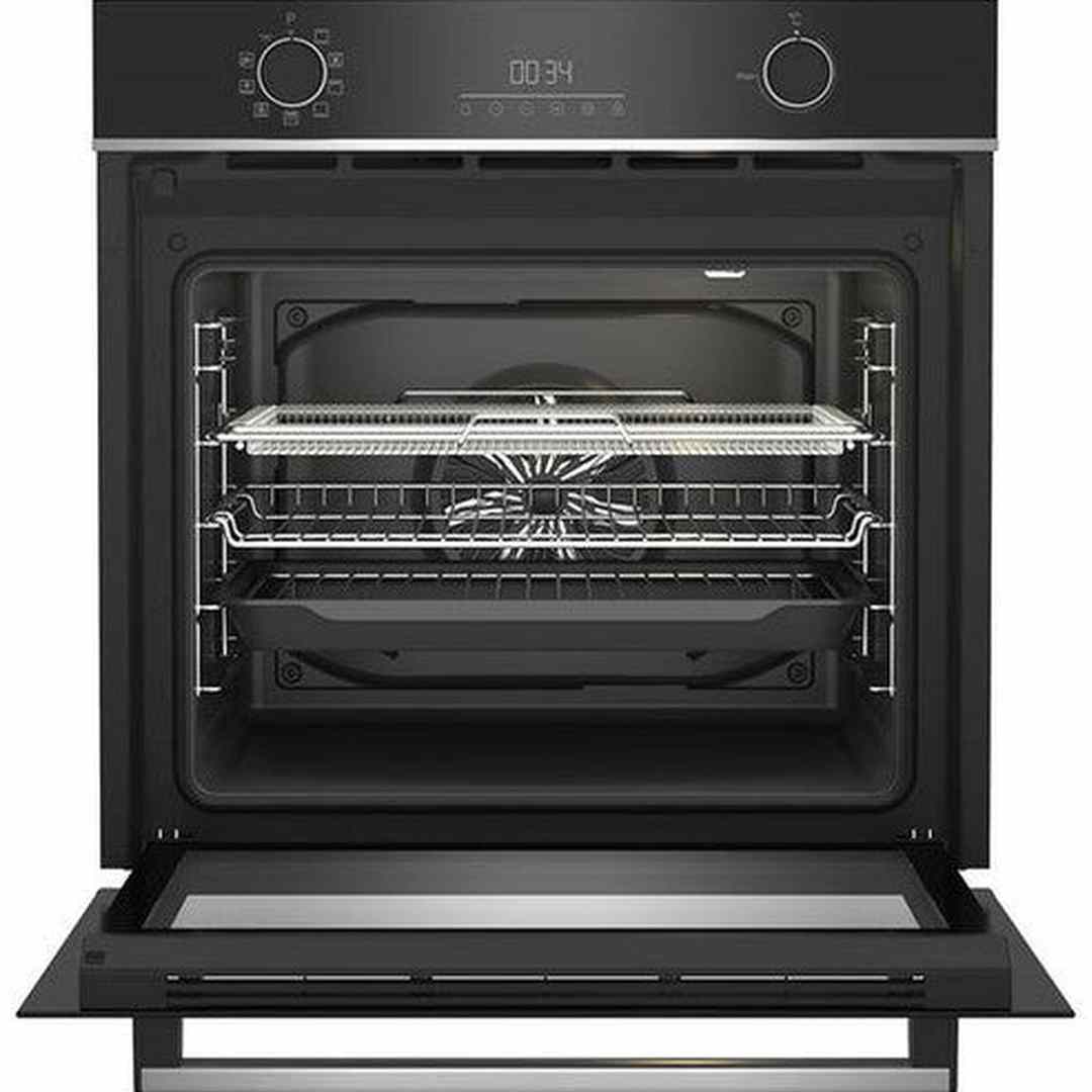Beko 60cm Built-In AirFry Pyrolytic Single Oven BBIMA13301XMP