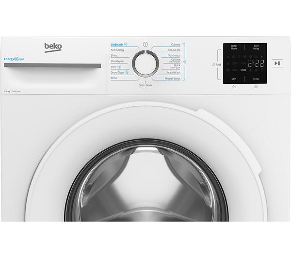 8kg 1400rpm Washing Machine White