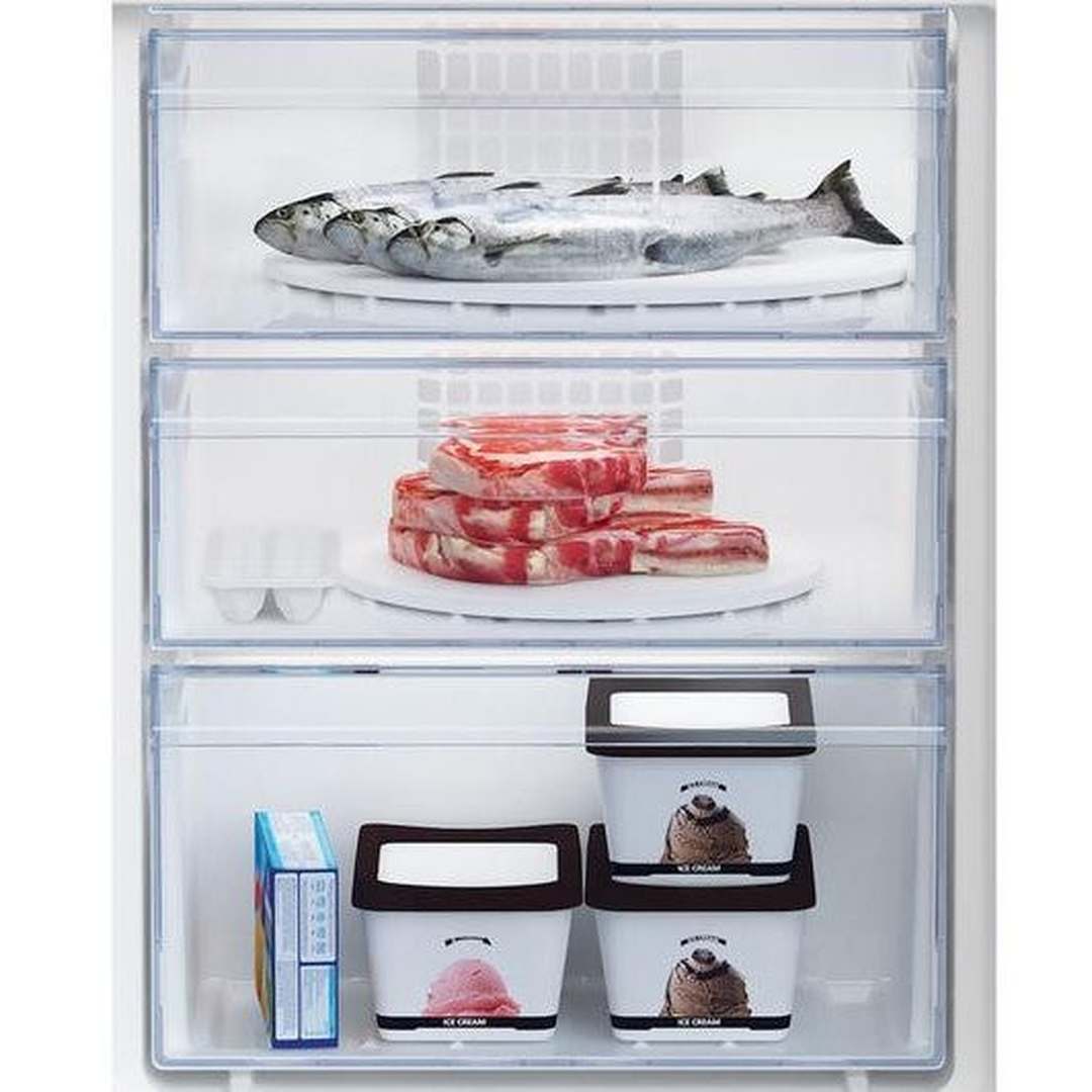 Beko Integrated 70/30 Fridge Freezer - Sliding Hinge | BCSM473 Beko Fridge Freezer Redmond Electric