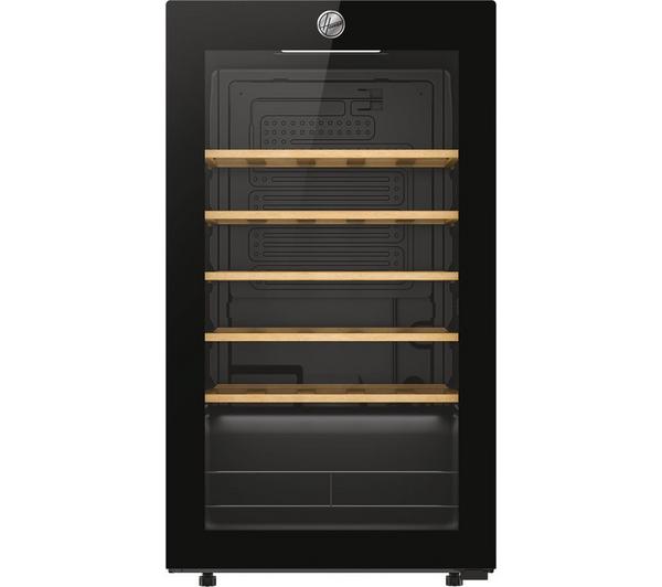 H-WINE 500 34 Bottle Wine Cooler – Black | HOWC034K