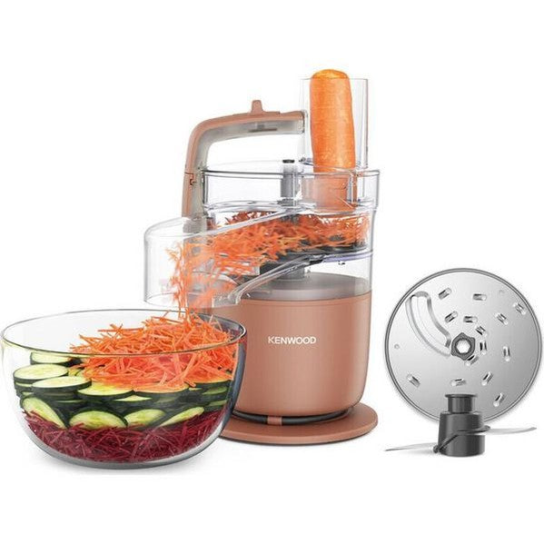 Kenwood MultiPro Go 1.3L Food Processor Clay Red FDP22.130RD