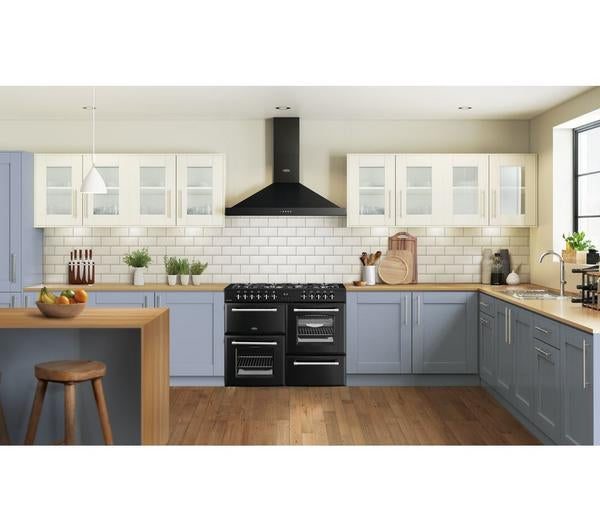 Belling 110cm 'Cookcenter' Dual Fuel Range Cooker | Black | 110DFTBLK - Redmond Electric Gorey