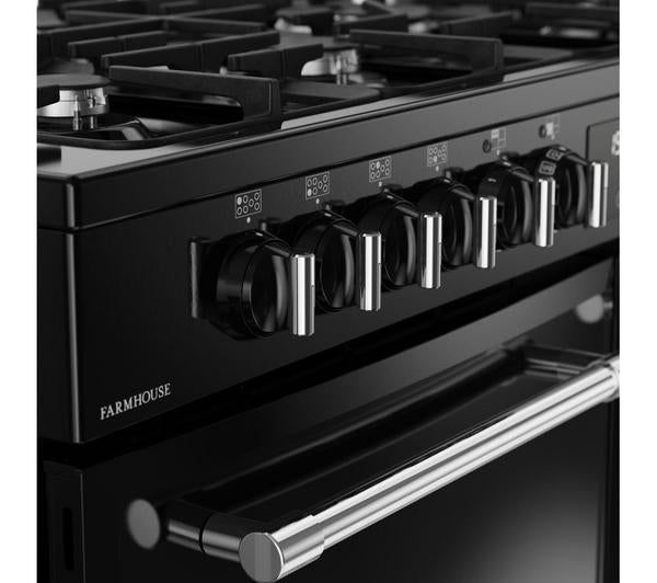 Belling 110cm 'Cookcenter' Dual Fuel Range Cooker | Black | 110DFTBLK - Redmond Electric Gorey