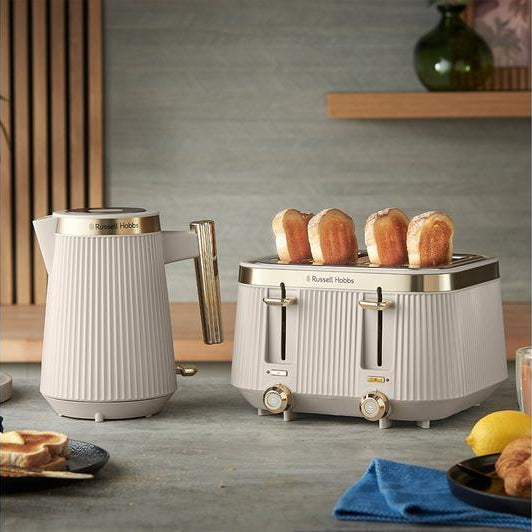 Russell Hobbs Bronte 4 Slice Toaster | Stone - 26771 Redmond Electric Gorey