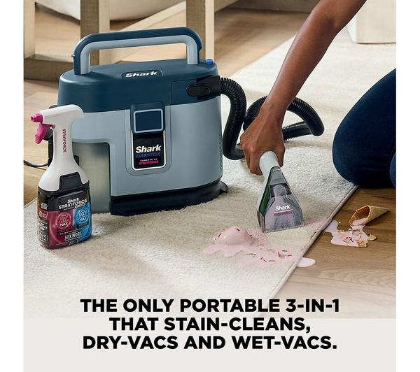 Shark EveryMess Portable 3-in-1 Stain Eliminator, Wet Vac & Dry Vac VX110UK