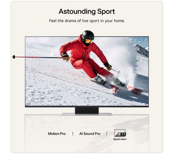 55" MRGB88 Mini RGB Evo AI 4K Ultra HD Smart TV (2026)