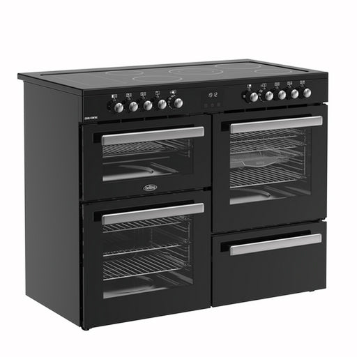 Cookcentre 110cm Electric Ceramic Range Cooker Black | CC110EBLK