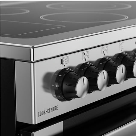 Cookcentre 100cm Electric Ceramic Range Cooker Stainless Steel | CC100ESTA