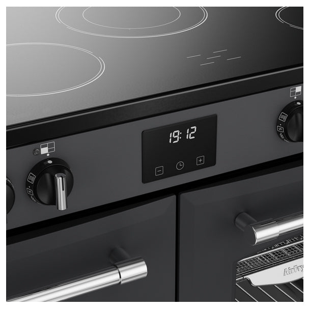 Farmhouse 100cm Electric Ceramic Range Cooker Anthracite | 444411825