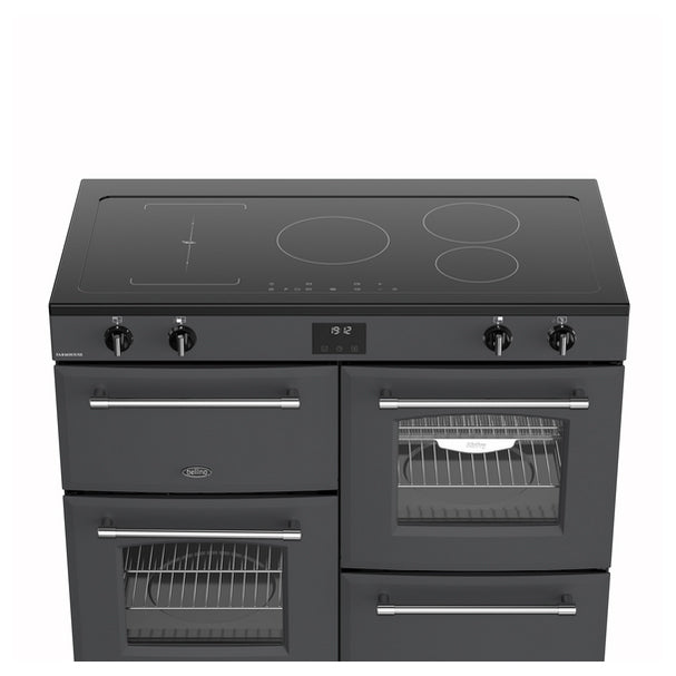Farmhouse 110cm Electric Induction Range Cooker Anthracite | 444411840
