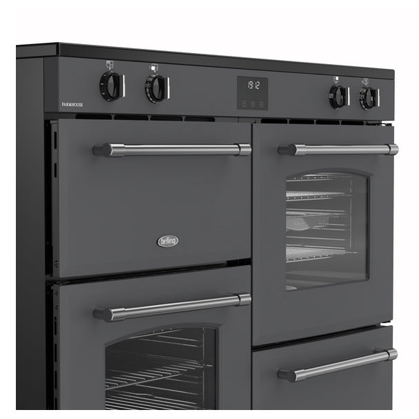 Farmhouse 110cm Electric Induction Range Cooker Anthracite | 444411840