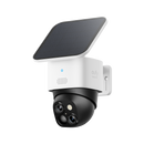 Solocam S340 2K Pan, Tilt & Zoom with Solar Panel | White