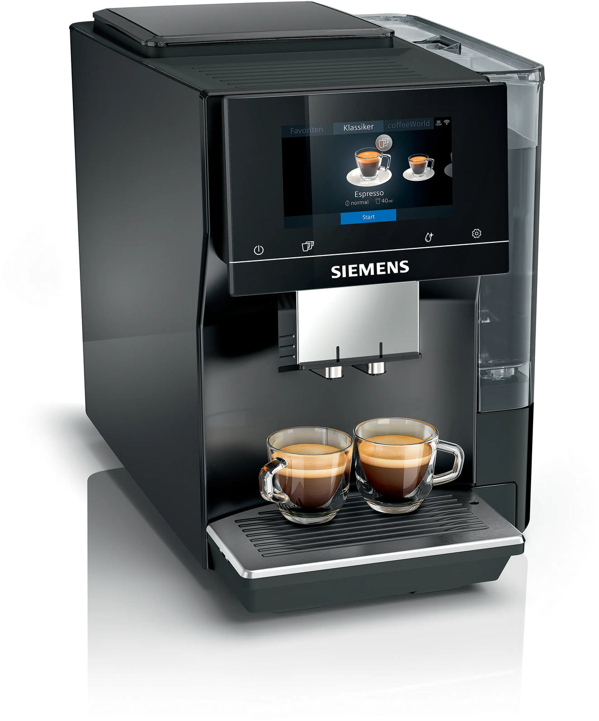 EQ700 Classic Bean-to-Cup Coffee Machine – Piano Black | TP713GB9