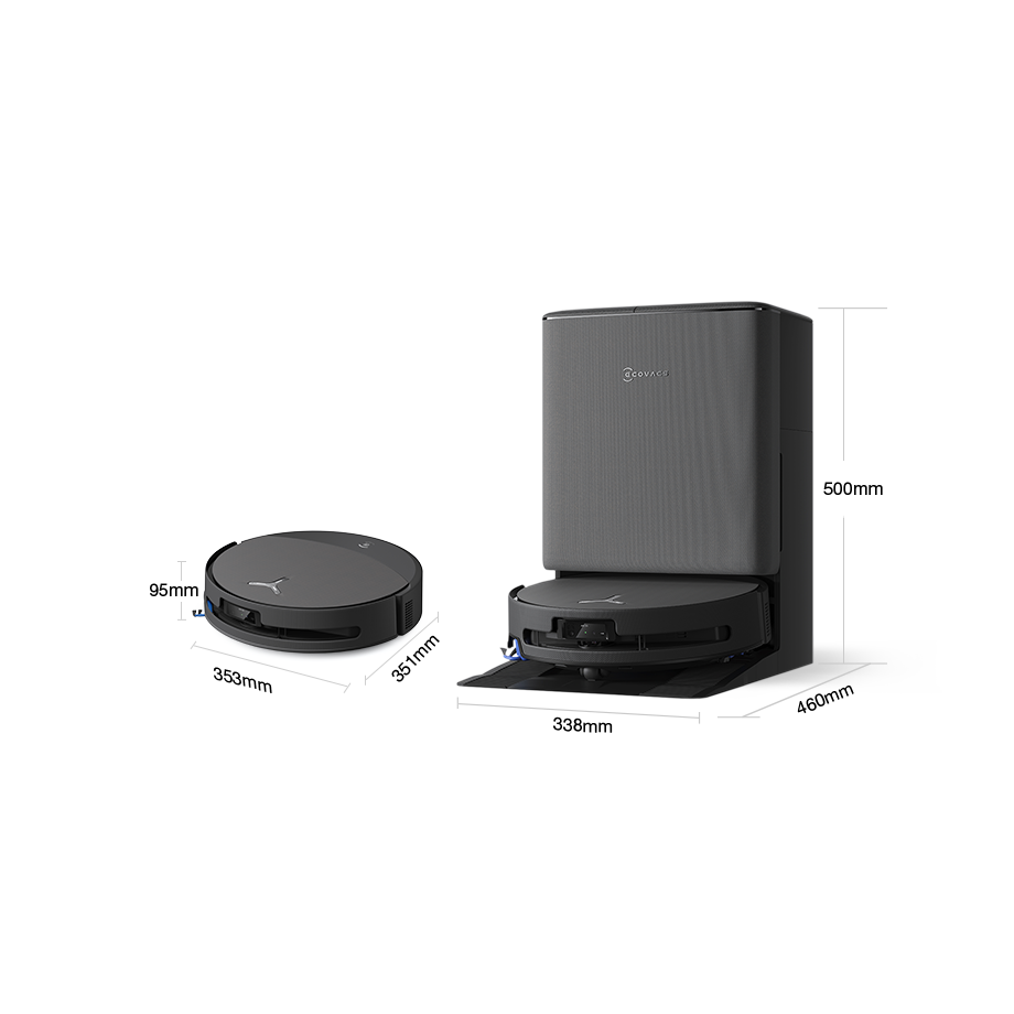 Ecovacs DEEBOT T90 PRO OMNI Robot Vacuum and Mop, Black 270-DEX95