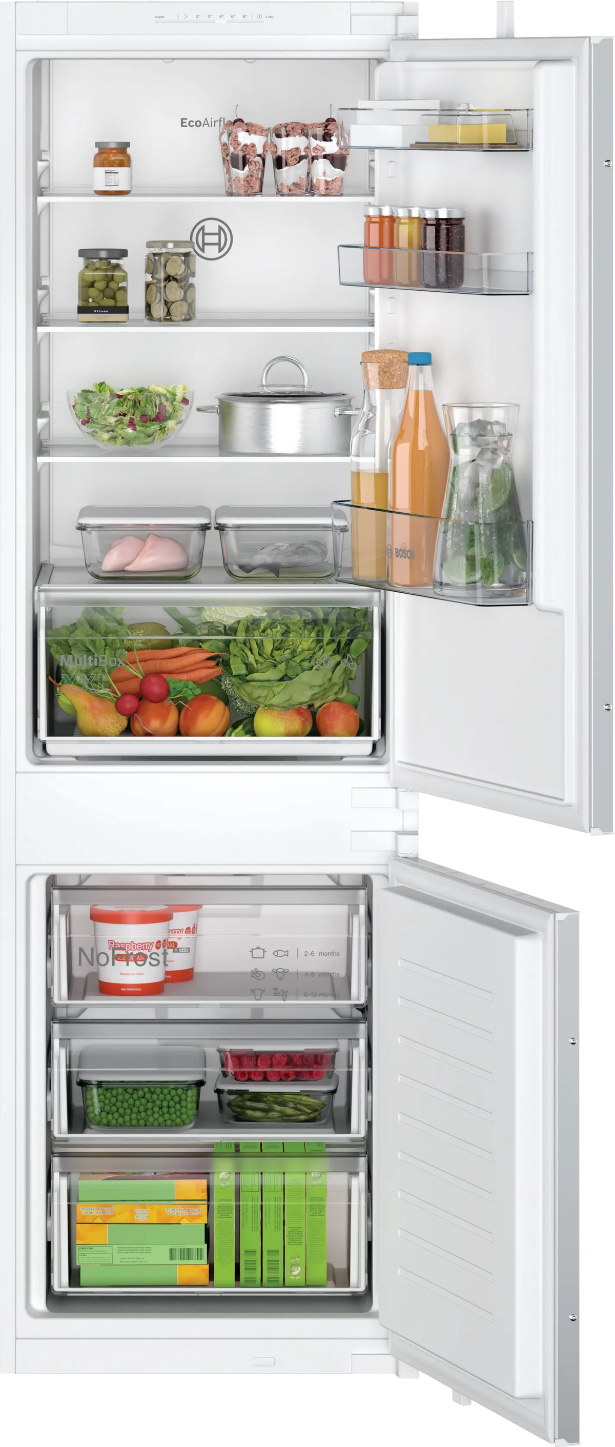 Series 2 260L Built-In Fridge Freezer