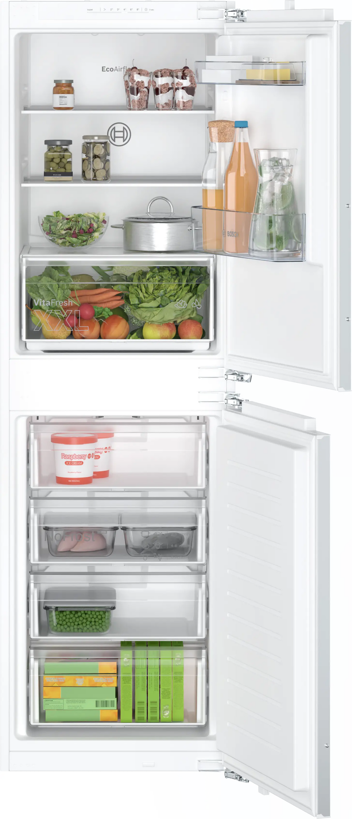 Series 2 249L Built-In Fridge Freezer