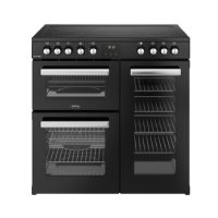 Belling Cookcentre 90cm Electric Range Cooker Black CC90EBLK