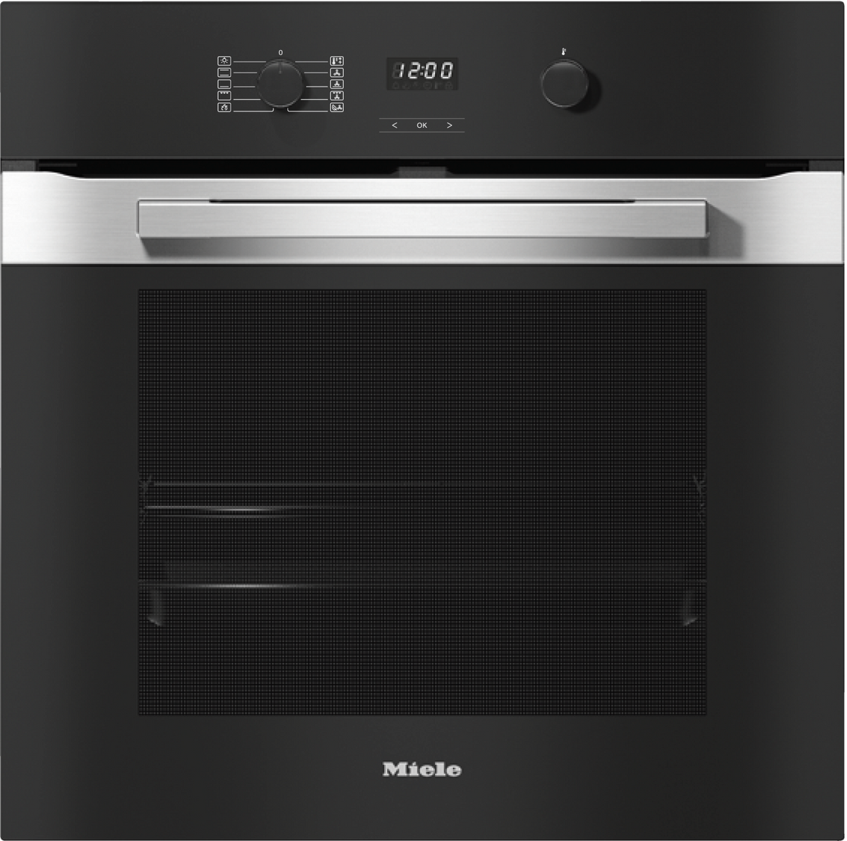 H 2860 BP PureLine Pyrolytic Built-In Single Oven Stainless Steel