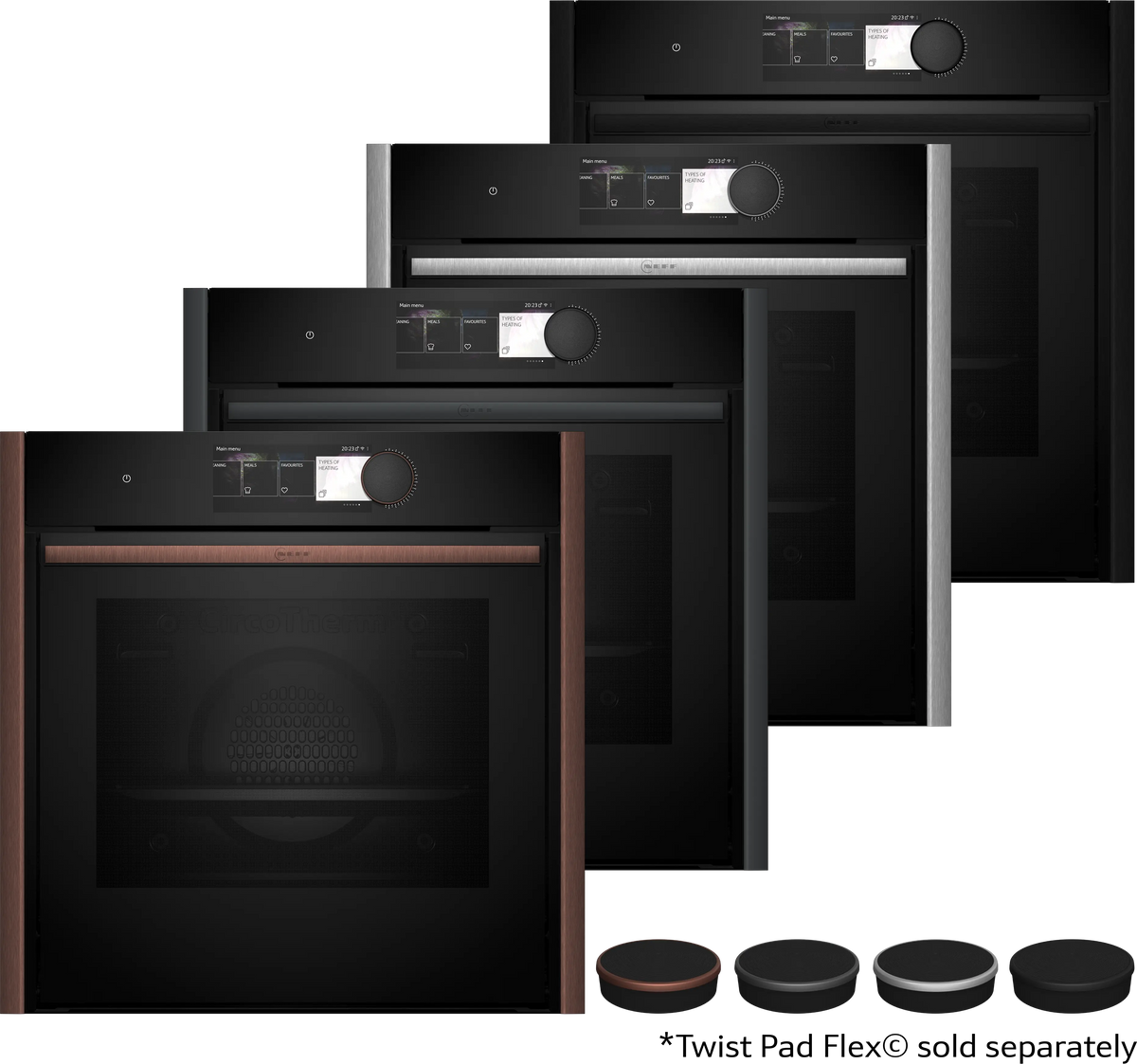 N90 Built-In Oven with Steam Function 60cm – Flex Design