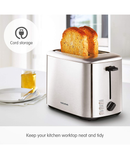 Morphy Richards Equip 2 Slice Toaster | Silver - 222067 Redmond Electric Gorey