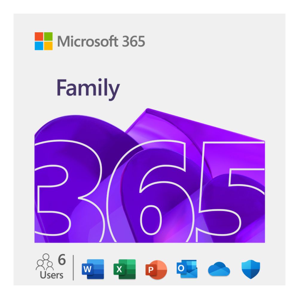 365 Family 1-Year Subscription for up to 6 People