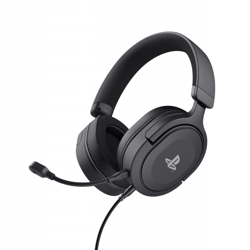 Trust GXT 498 Forta 24715 Wired Gaming Headset for PS5, Black T24715 Gaming Headset