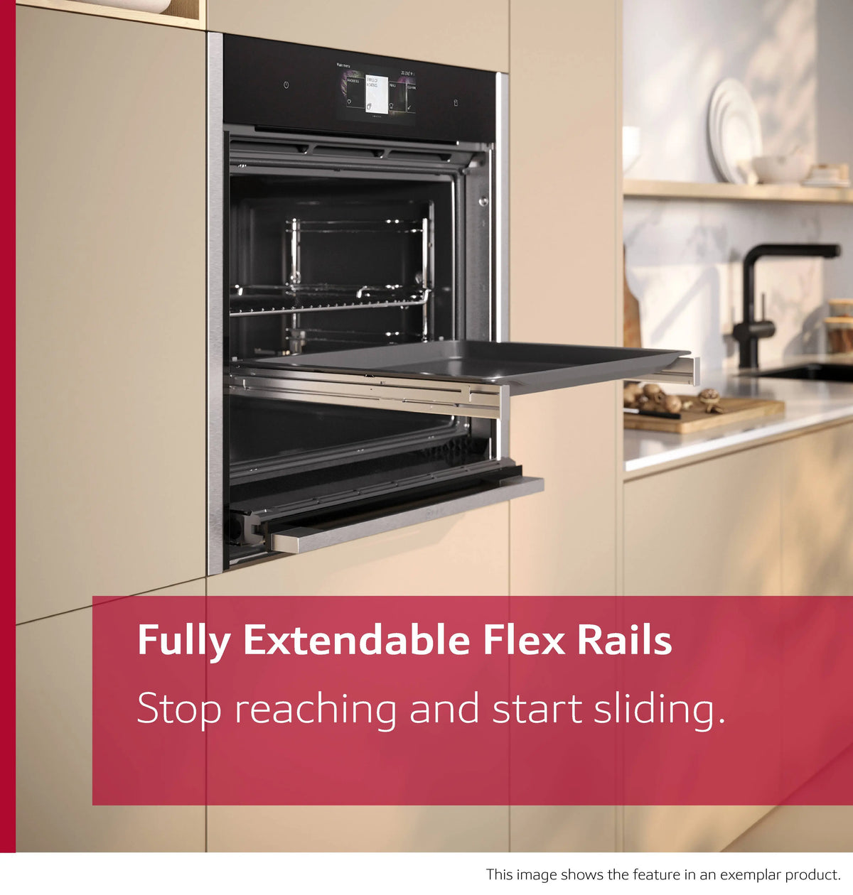 N90 Built-In Oven with Steam Function 60cm – Flex Design