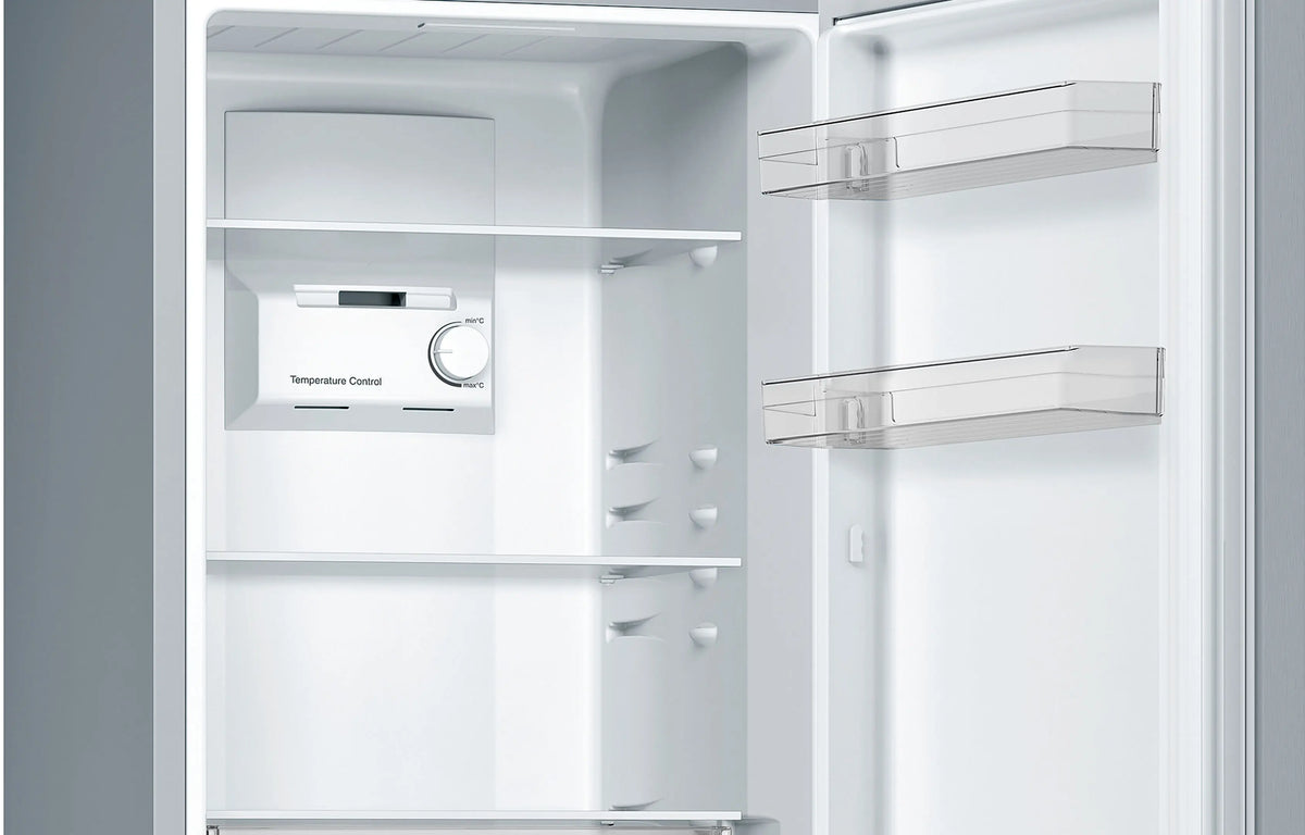 Series 2 176cm 70/30 Frost Free Fridge Freezer Stainless Steel Look