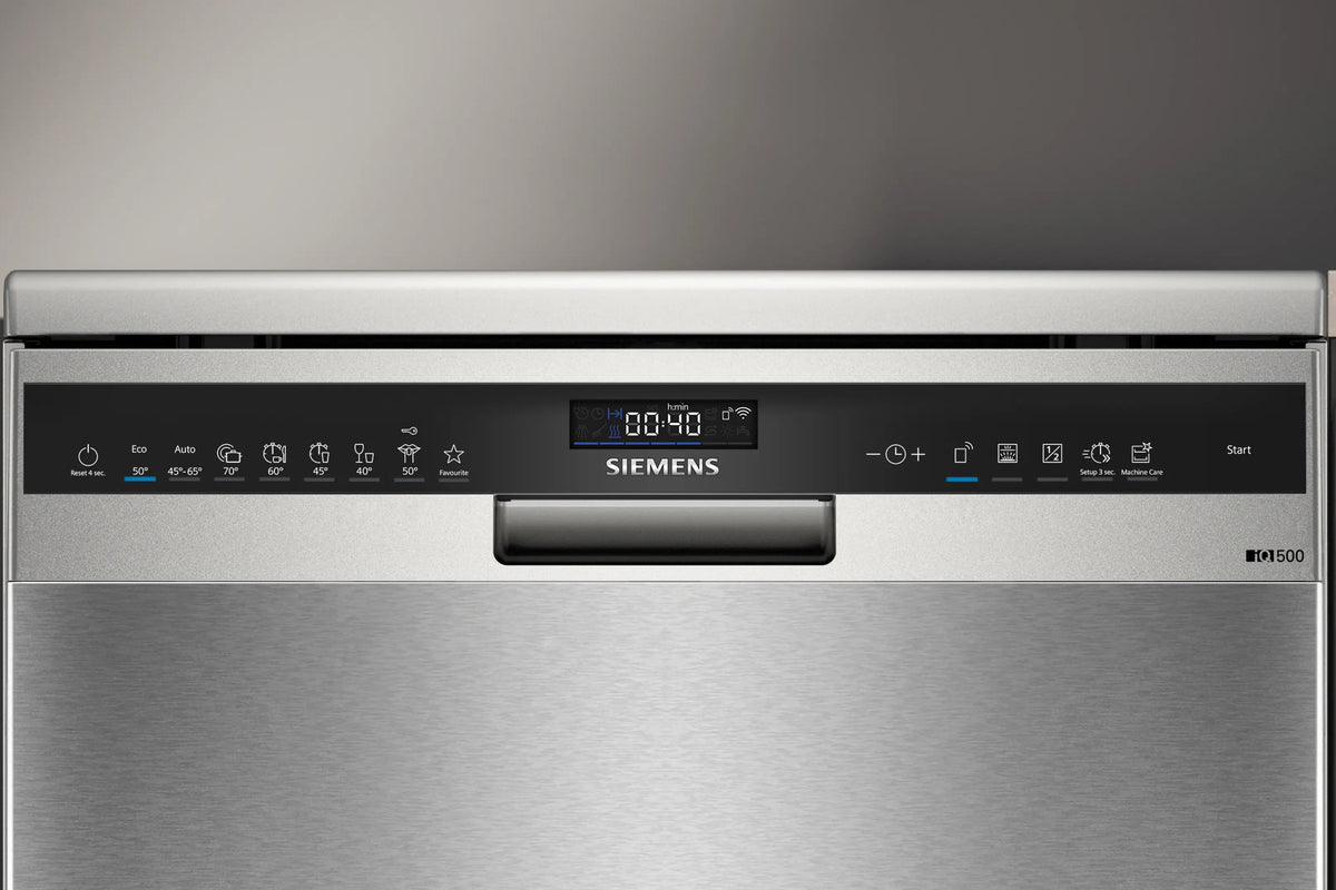 Siemens iQ500 14 Place Dishwasher with autoOpen dry & varioSpeed+ | Stainless Steel - SN25EI13CE Redmond Electric Gorey