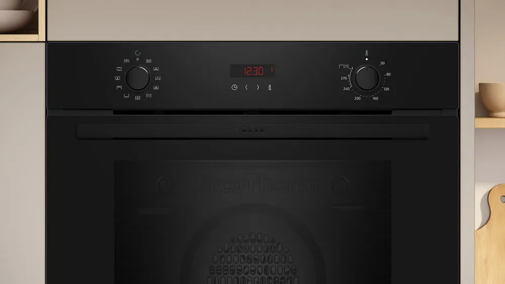 N30 Built-in oven 60 cm Black