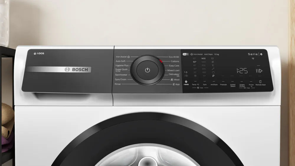 Bosch Series 6, A Rated, 10kg 1400rpm Washing Machine | White - WGH254A0GB Redmond Electric Gorey