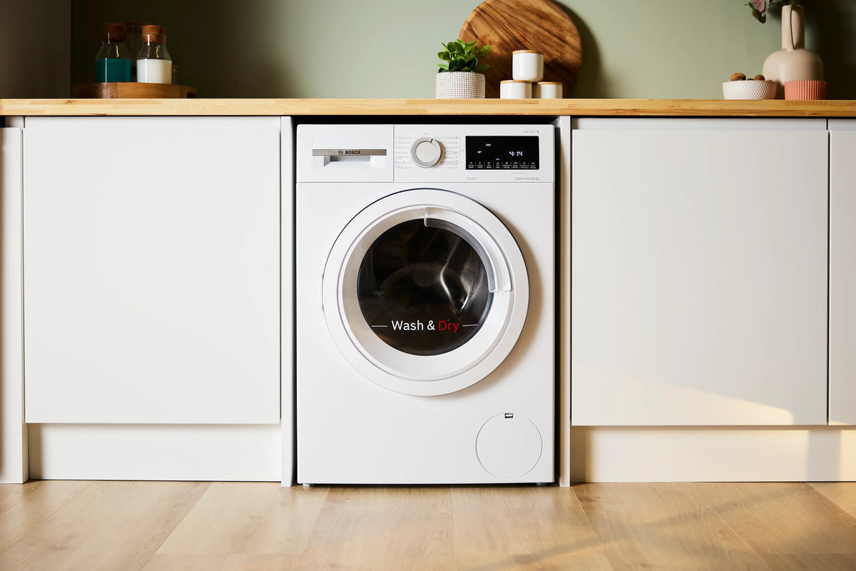 Series 4 9kg Wash / 5kg Dry 1400rpm Washer Dryer – White | WNA144V9GB
