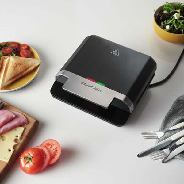 Russell Hobbs Creations 2 Portion Easy Clean Sandwich Maker | Black - 26800 Redmond Electric Gorey