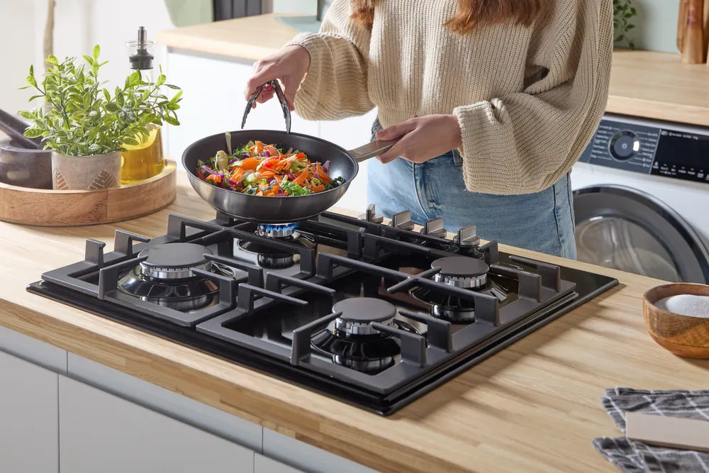 Bosch Series 6, 60cm Built-In Gas Hob | Black - PCP6A6I90 Redmond Electric Gorey