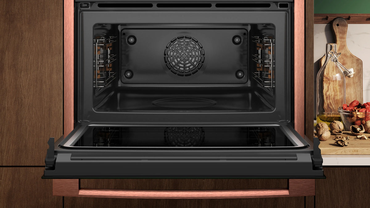 N 70 Built-in Compact Oven with Microwave, Flex Design | Graphite Grey