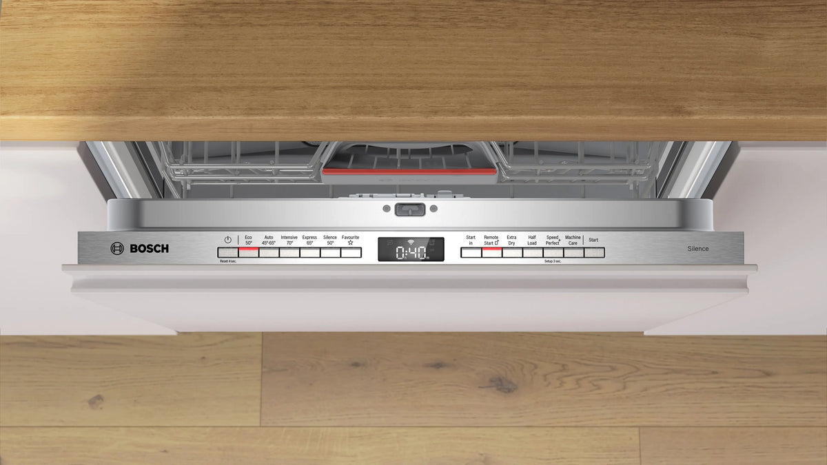 Bosch Series 4, 14 Place Integrated Dishwasher with VarioHinge + 5 Year Warranty - SMH4HVX14G Redmond Electric Gorey