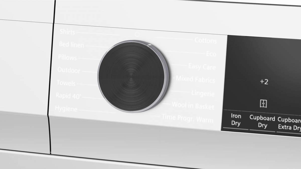 Siemens iQ500 9kg Heat Pump Dryer, SelfCleaning | White - WQ45G200GB Redmond Electric Gorey