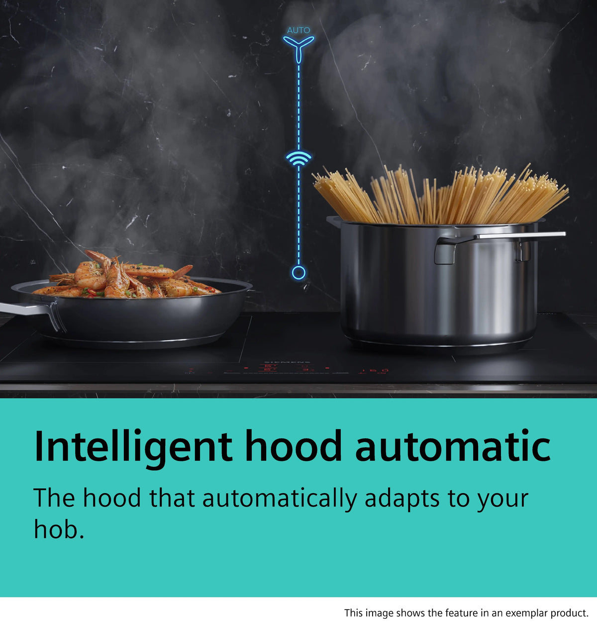 Siemens IQ500 60cm CombiZone Induction Hob without Frame | Black - ED651HSB1E Redmond Electricd Gorey