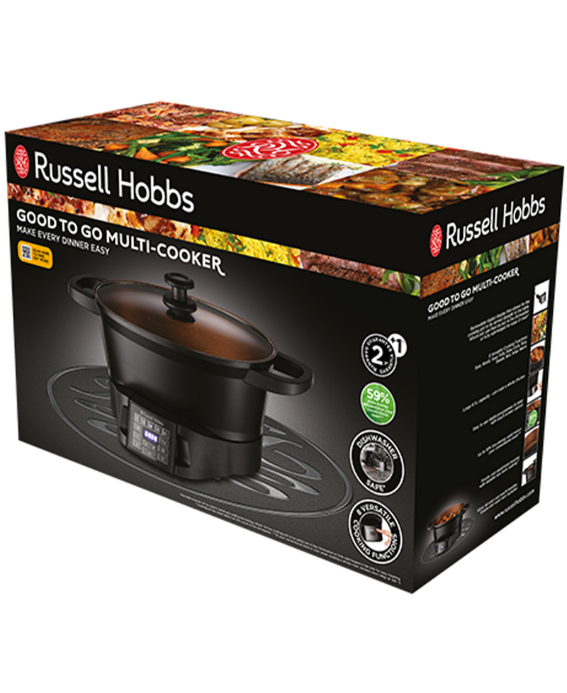 Russell Hobbs 6.5L Multicooker | Black 28270 Redmond Electric Gorey