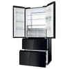 Haier FD 83 7 Multi Door Fridge Freezer | 190cm (H) | Black Glass - HFKR7819DWGB Redmond Electric Gorey