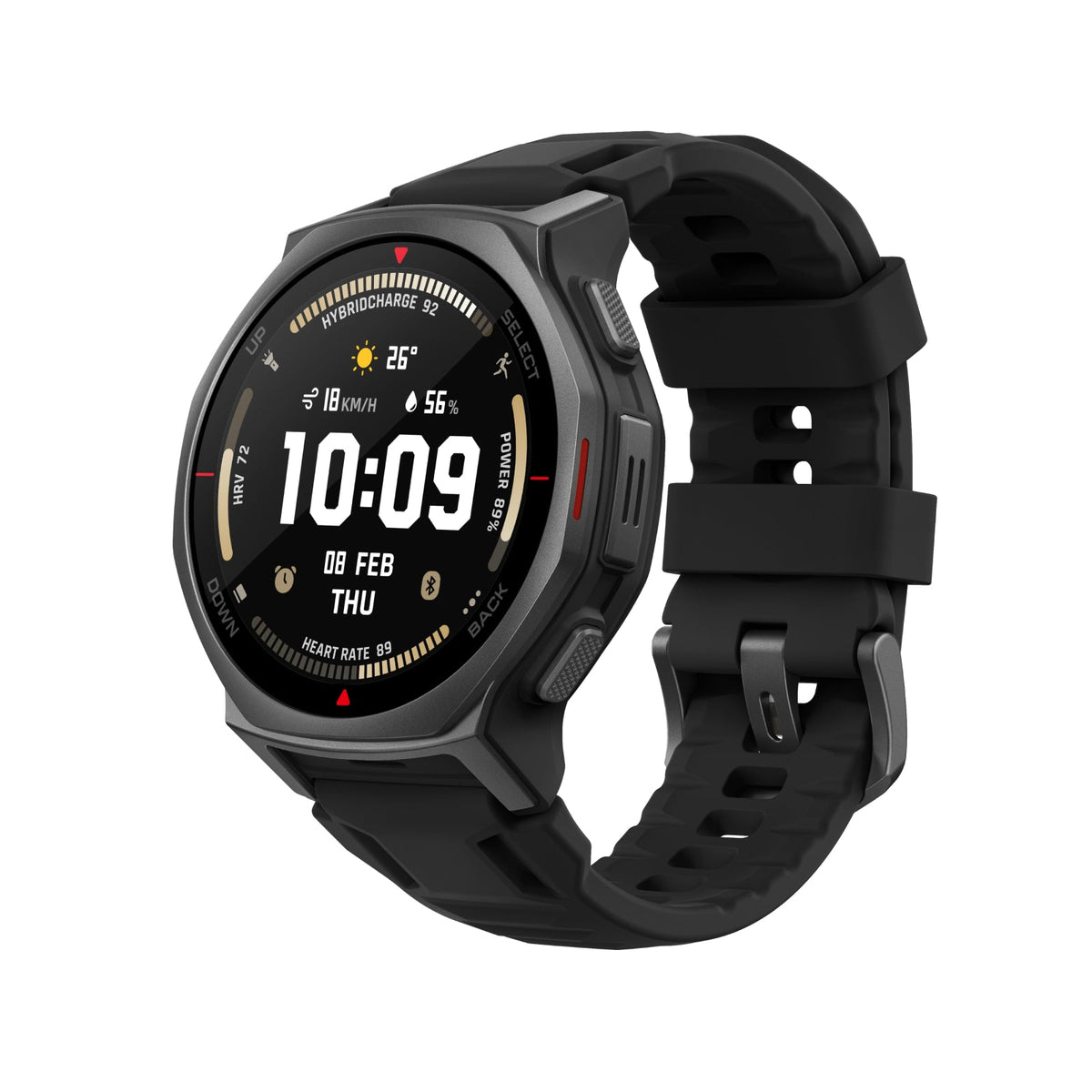 Amazfit T-Rex 3 Pro 44mm Smartwatch, Tactical Black 146-W2548GL5N